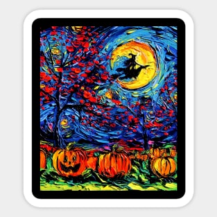 Starry Halloween Sticker